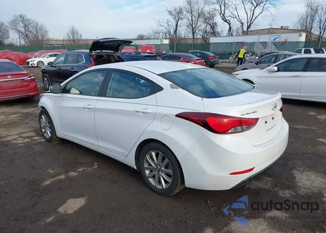 2015 Hyundai Elantra Se из США, поврежденный, VIN 5NPDH4AE6FH548527